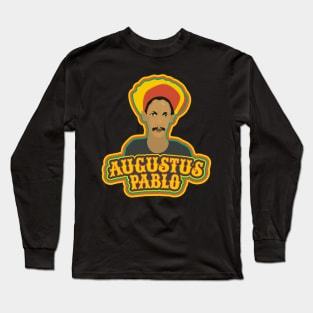 Reviving Musical Legacy: Austus Pablo-inspired Design Long Sleeve T-Shirt